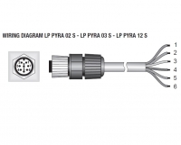 CPM12-8P.x Connection cable 8 pole