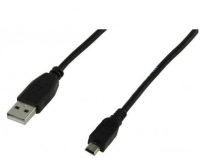 USB AM - 10 USB A to USB mini cables of 2 meter. Per 10 cables.