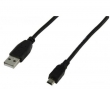 Accessories USB AM - 10 USB A to USB mini cables of 2 meter. Per 10 cables.